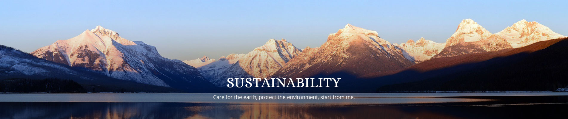 sustainability banner